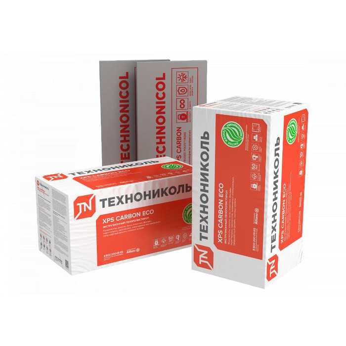 Экструдированный пенополистирол Технониколь XPS CARBON ECO 100х580х1180-L